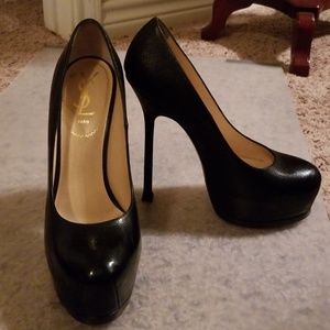 Yves Saint Laurent Tribute Platform Heels